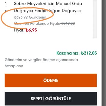 Fruugo.com.tr İptal Sorunu, Direk Para Çekimi