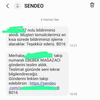 "Sendeo" Denen 'kargo Firmasının (! ) ' Kargomu Teslim Etmemesi!