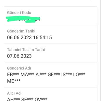 "Sendeo" Denen 'kargo Firmasının (! ) ' Kargomu Teslim Etmemesi!