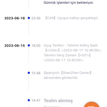 Shein Kargomun Gecikmesi Ve İşlem Yapılmaması