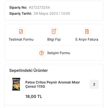 Migros Ulukent Sanal Market İade Edilen Ürün Hakkında