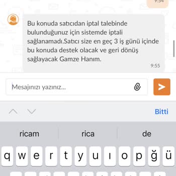 Trendyol Üst Üste İptaller Ve Müşteri Mağduriyeti Para İadesi Yapmama