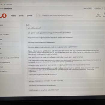 FLO Ayakkabı FLO Değişim Yapmıyor