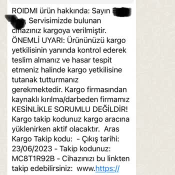 Smart Fix Robotumu Açıp Günlerce Kargoya Vermeden Bekletti