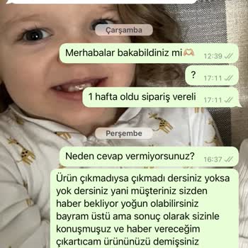 Tuğbaca Butik Bayram Elbisemi Göndermedi