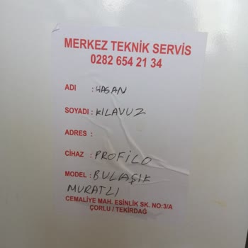Profilo Düzelemeyen Bulaşık Makinem