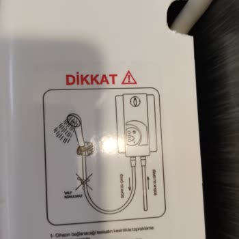 İhlas Ev Aletleri Kalitesiz Şofben Kalitesiz Hizmet!