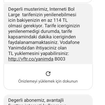 Vodafone Faturasız Hat Aşınım Ücreti Alımı