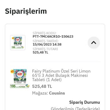 PttAVM Kargolama Süresi Geçti İptal Edilmiyor.