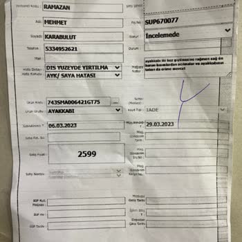 Müşteri Mağduriyeti Süper Step