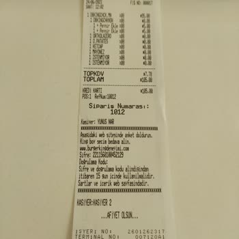 Burger King Büyükçekmece Atirus Mağazasında Verdiğim Sipariş Reddedildi