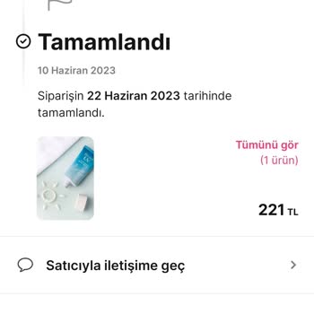 Gardrops Kargo İle Gelen Güneş Kremi