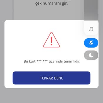 Sodexo Kart Tanımlama Hatası, Maile Dönüş Yapılmıyor