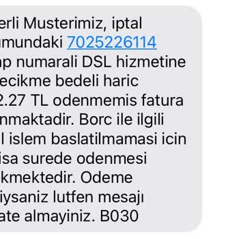 Türk Telekom Haksız Bedel, Ve Kabul Ettikleri Bedeli İptal Etmiyorlar.