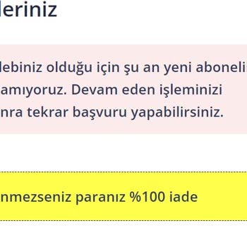 TurkNet İptal Edilmeyen Abonelik