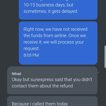 Sunexpress Hava Yolları Paramın İadesini İstiyorum