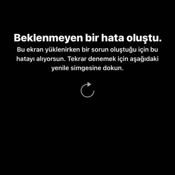 Instagram Akış Yenilenmedi-Ağ Bağlantısı Oluştu Diyor!
