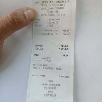 Shell Market Fiyat Farkı