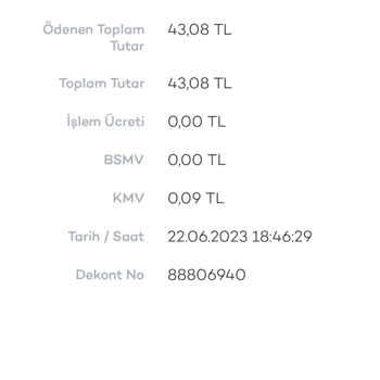 Tosla Benim Param Çekilmiş Bilmediğim Yere 43.08 TL Geri Verilsin!