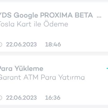 Tosla Benim Param Çekilmiş Bilmediğim Yere 43.08 TL Geri Verilsin!