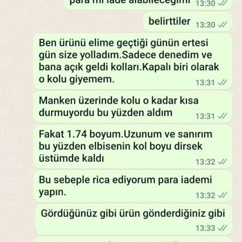 Mademoi Paramı İade Etmiyorlar, Yasal Cayma Hakkımı Kullandırmıyorlar.