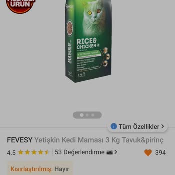 Trendyol Fevesy Kedi Maması