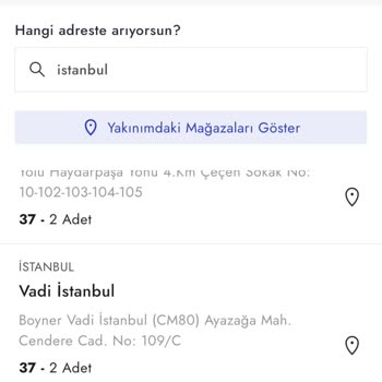 Boyner Vadi İstanbul Kusurlu Ürün Değiştirme