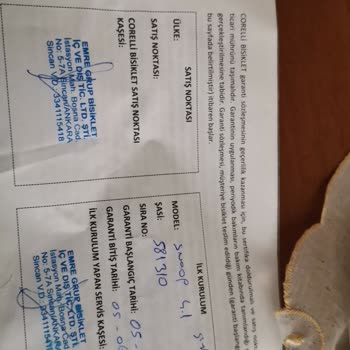 Corelli Snop 4.1 Bisikletimin Sorunları