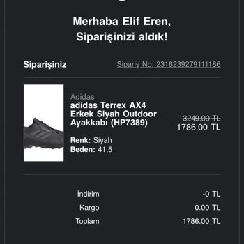 Sporjinal İade Değişim Sorunu