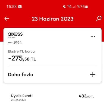 Akbank Yıllık Üyelik Ücreti