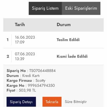 Lufian İadeye Gönderilen Tshirt Parası Geri Dönmedi