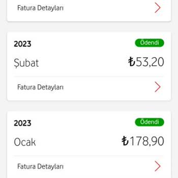 Vodafone Faturası Hatalı