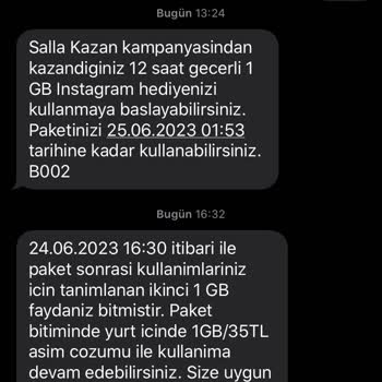 Turkcell Haksız Paket Eklenmesi