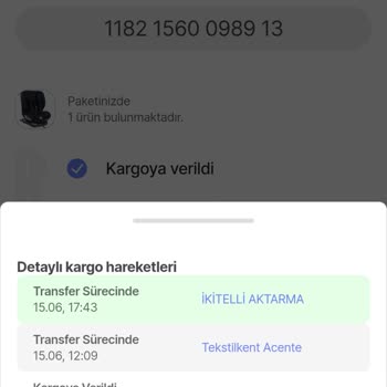 Sürat Kargo İkitelli Aktarma Gelmeyen Sipariş