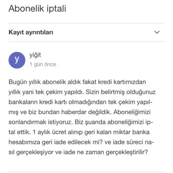 Cambly Peşin Ödeme Aldı