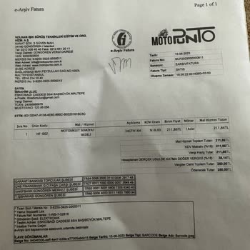 eKuralkan Sıfır Dominar 400 Ug Tps Sensör Arızası Ve Garanti Yetersizliği