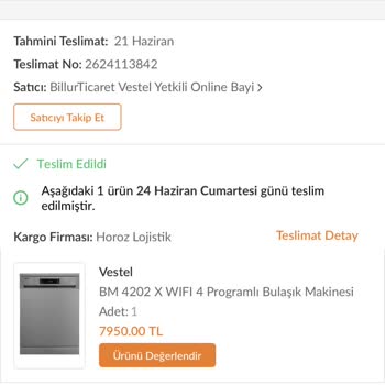 Horoz Lojistik Kargomu Teslim Etmedi Ama Teslim Edildi Görünüyor