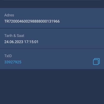 Bitexen Para Çekmede Hatalı İşlem