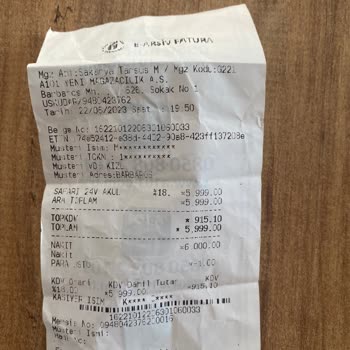 A101 İade Ürünün Ücreti