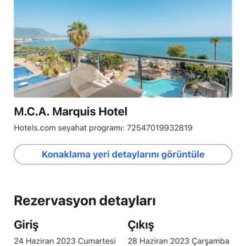 Hotels.com'dan Kiraladığım Hotel El Değiştirmiş Ve Paramı Alamıyorum