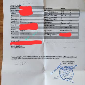 Tüvtürk Seyhan Devletin Noteri Tarafında Verilmiş Evrakı Tanımıyor