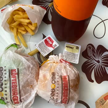 Burger King Eksik Ürün Siparişi