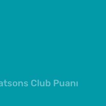 Watsons Club Puanımı Kullanamıyorum