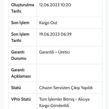 Ouno Service Kargo Şirketinde Ürün Bekletiyor