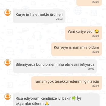 Trendyol'dan En Son Yediğim Yemek *** Oldu