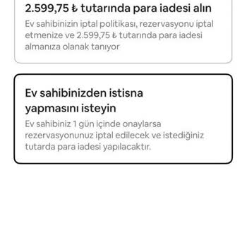 Airbnb Para İadesini Eksik Yapıyor