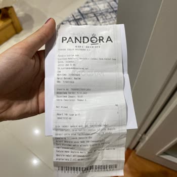 Pandora Mücevher Pandora'dan Aldığım Altın Kaplama Yüzüğün Kaplamasının Soyulması!