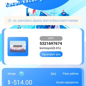 Amazon Az-seller.com Platformunun Para Yatırma İşlemleri Hakkında Şikayet