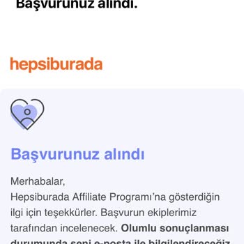 Hepsiburada İnfluencer Başvuru Sonucu