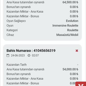 Betebet 10 Yıldır Üyesiyim Ve 116.696 Tl'imi Aldılar